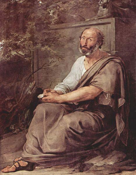 Francesco Hayez Aristotle oil painting image